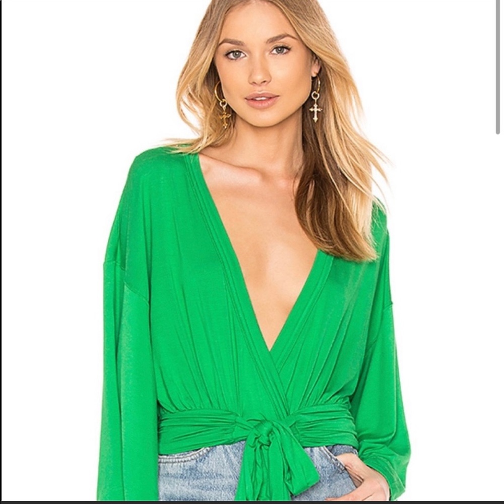 Free people cropped shirt
